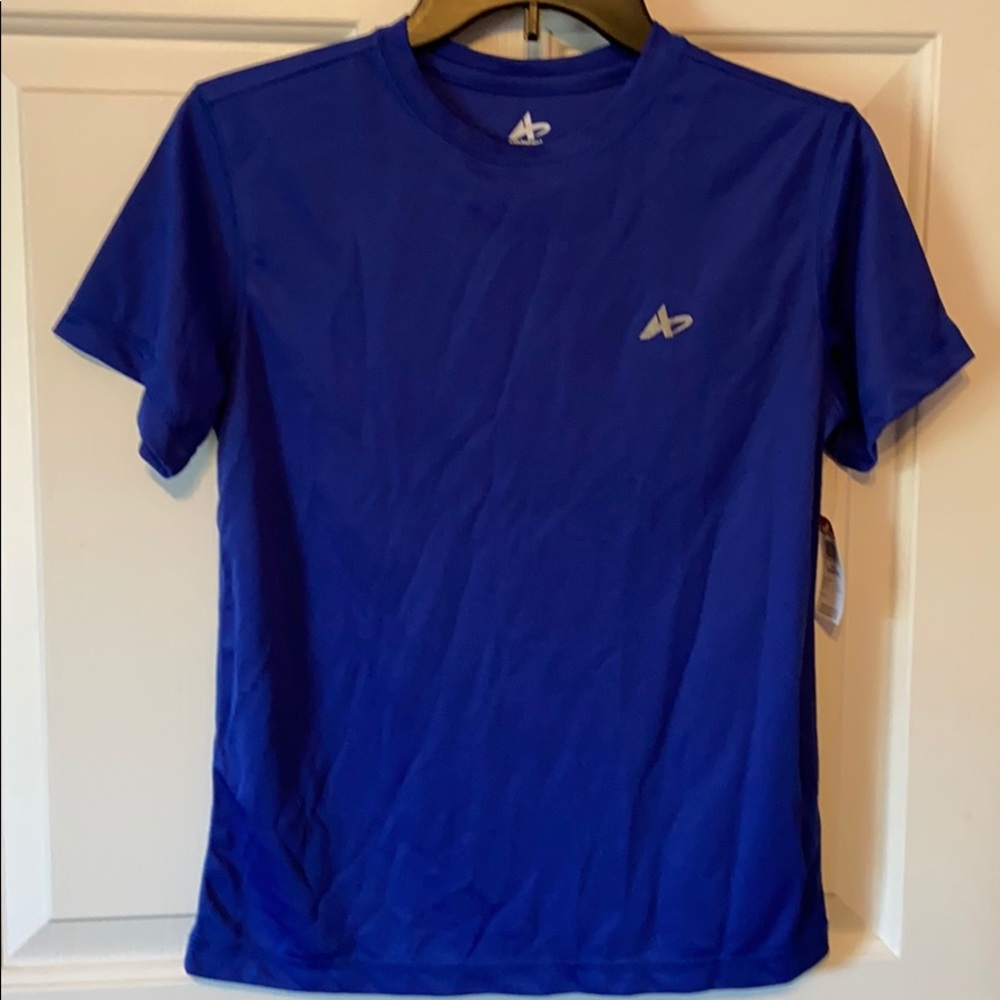 Athletech NWT boy’s blue polo shirt size large (10-12)